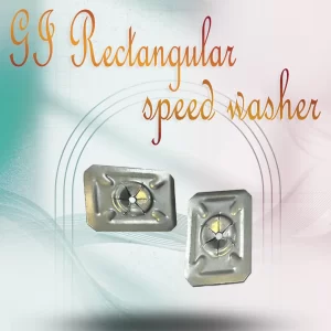 GI Rectangular speed washer
